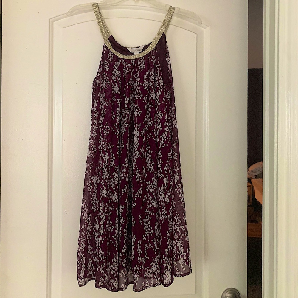 pretty purple dress!